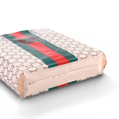 Logotipo OEM Sacos de compras personalizados de plástico Sacos de embalagem de plástico resistentes a rasgos
