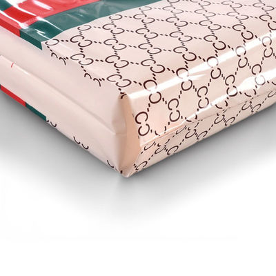 Logotipo OEM Sacos de compras personalizados de plástico Sacos de embalagem de plástico resistentes a rasgos