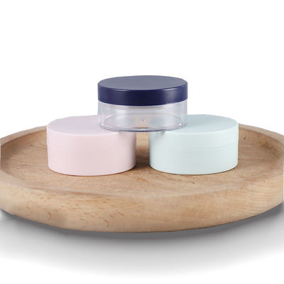 Garrafas de cosméticos personalizados de PP transparentes 10g garrafas de creme Resistência química