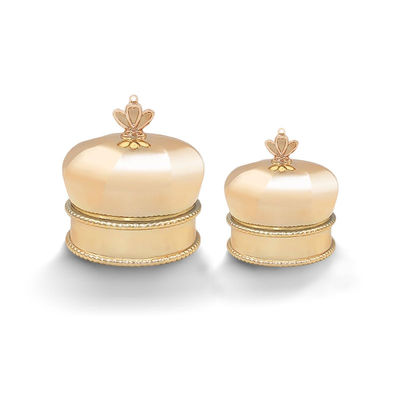 Exquisito frasco de embalagem cosmética recipiente de creme de plástico 54mm 70mm Diâmetro