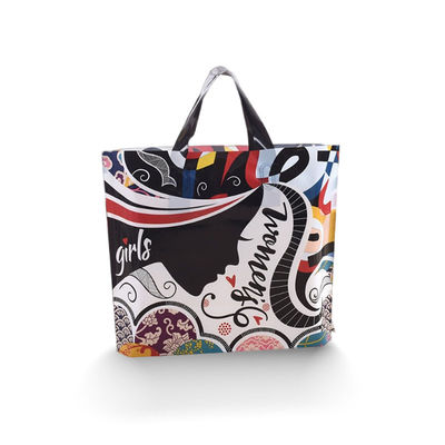 OEM ODM Bolsas de compras personalizadas reutilizáveis Bolsas de mantimentos reutilizáveis SGS