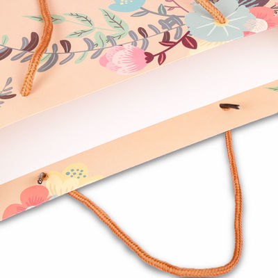 Bolsas de papel personalizáveis Bolsas de plástico de compras leves com alças
