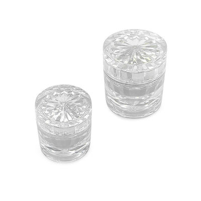 Jarrões de cosméticos de luxo de 55*56mm 30g Jarrões de cosméticos com tampa personalizados