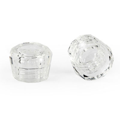 25mm Diamater creme de cuidados com a pele frasco único cosmético frascos cor personalizada