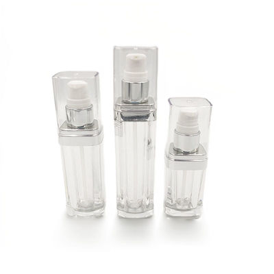 Embalagem de Cosméticos de Marca Privada Botelha Pmma recipientes vazios para cuidados com a pele