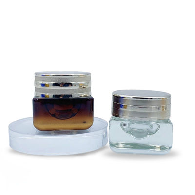 Embalagem cosmética à prova de vazamento garrafa de vidro frasco de creme protecção UV