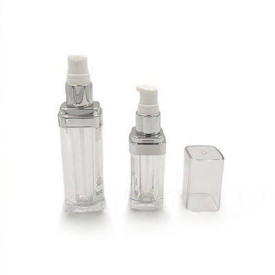 Embalagem Cosmética da Fundação PMMA, garrafa 33,5*97mm sem vazamento