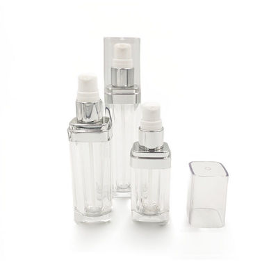 Embalagem Cosmética da Fundação PMMA, garrafa 33,5*97mm sem vazamento