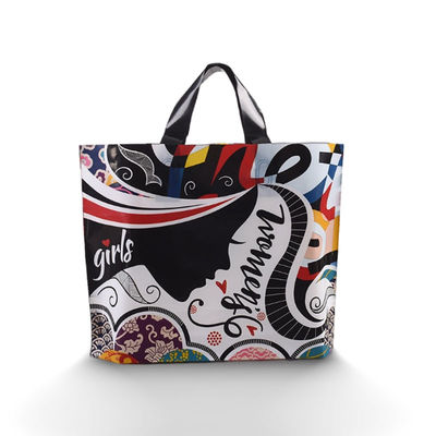 Sacos de compras personalizados certificados pela SGS, personalizáveis, ligeiros, de qualquer cor