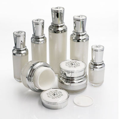 Conjunto de embalagem cosmética com tampa de parafuso Embalagem de produtos cosméticos 50 ml 60 ml 100 ml 120 ml
