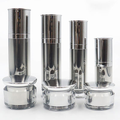 Luxo 15-50g Embalagem Cosmética Vazia Conjunto Cosmético Botelha E Jar
