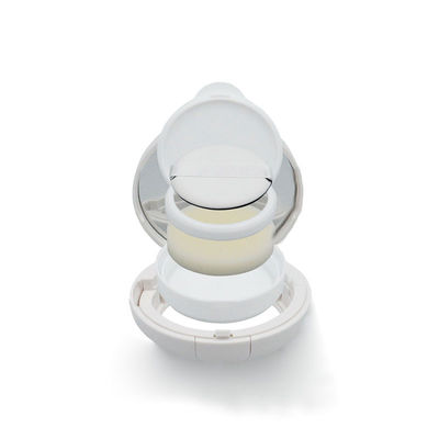 Elegante fundamento branco de almofada vazia e de alta qualidade, à prova de fugas.