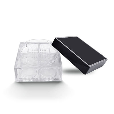 Caixa de pólvora livre e vazia de 45*26mm quadrada personalizada com 4 grades