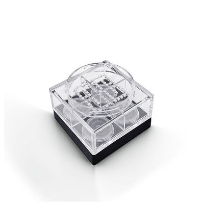Caixa de pólvora livre e vazia de 45*26mm quadrada personalizada com 4 grades