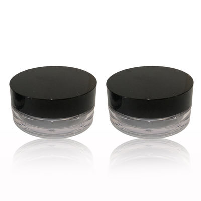Customização de 8g de plástico transparente em pó vazio 32.8*68.4mm