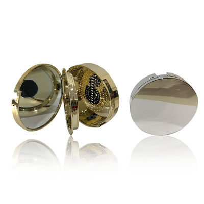 OEM ODM 74.9*19mm Compacto Vazio Caso de Pó Com Espelho Construído
