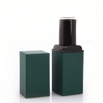 Container de batom quadrado elegante Tubos de batom Embalagem 22*74mm
