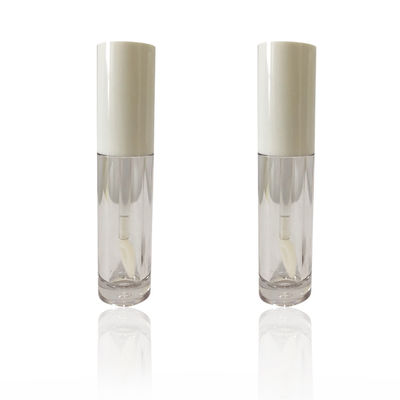 Tubos de embalagem de 4 ml ABS para brilho labial com escova em recipientes vazios para brilho labial