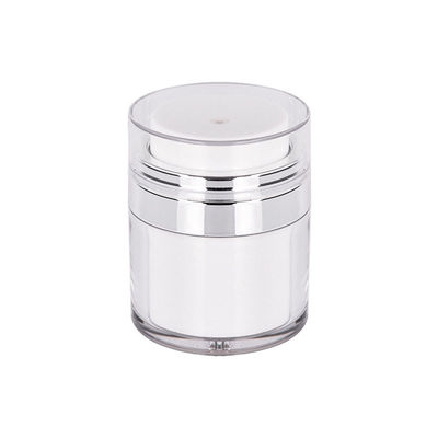 Popular Fundação de Prensa Acrílica Garrafa Creme facial de camada dupla Garrafas de Creme para Olhos