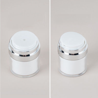 Popular Fundação de Prensa Acrílica Garrafa Creme facial de camada dupla Garrafas de Creme para Olhos