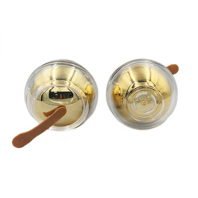 Diamante acrílico cosmético frasco à prova de vazamento Container de creme de cuidados com a pele 30g/50g