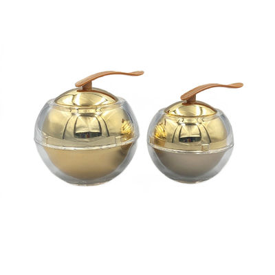Diamante acrílico cosmético frasco à prova de vazamento Container de creme de cuidados com a pele 30g/50g