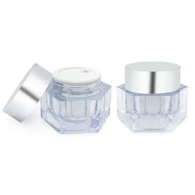 Copo de creme de cuidados com a pele à prova de vazamento Design simples 30g/50g Embalagem cosmética com amostra