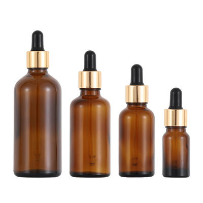 100 ml Fundação de vidro transparente garrafa redonda tampa de goteador embalagem cosmética com amostra gratuita