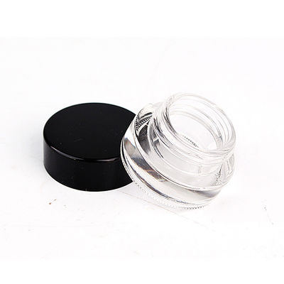 Frasco de embalagem cosmética transparente para produtos e produtos brilhantes