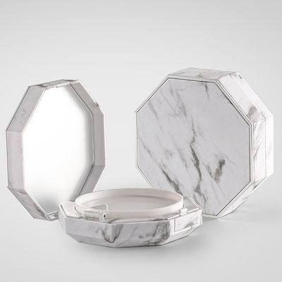Fundação de almofada compacta transparente reutilizável para pó compacto