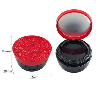 15g Compacto Amigável para viagens Fundação de almofada transparente Fundação para cobertura leve Dewy