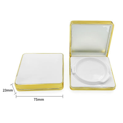 Plastico redondo Dewy Finish Cushion Foundation Case Viagem amigável Reutilizável para cosméticos Cuidados da pele embalagem