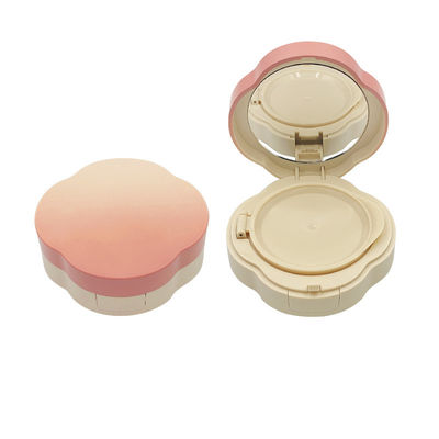 Caixa de fundação de almofada vazia recarregável com SPF 30 Embalagem cosmética transparente reutilizável
