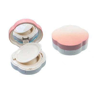 Caixa de fundação de almofada vazia recarregável com SPF 30 Embalagem cosmética transparente reutilizável